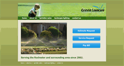 Desktop Screenshot of greenlawncare4u.com